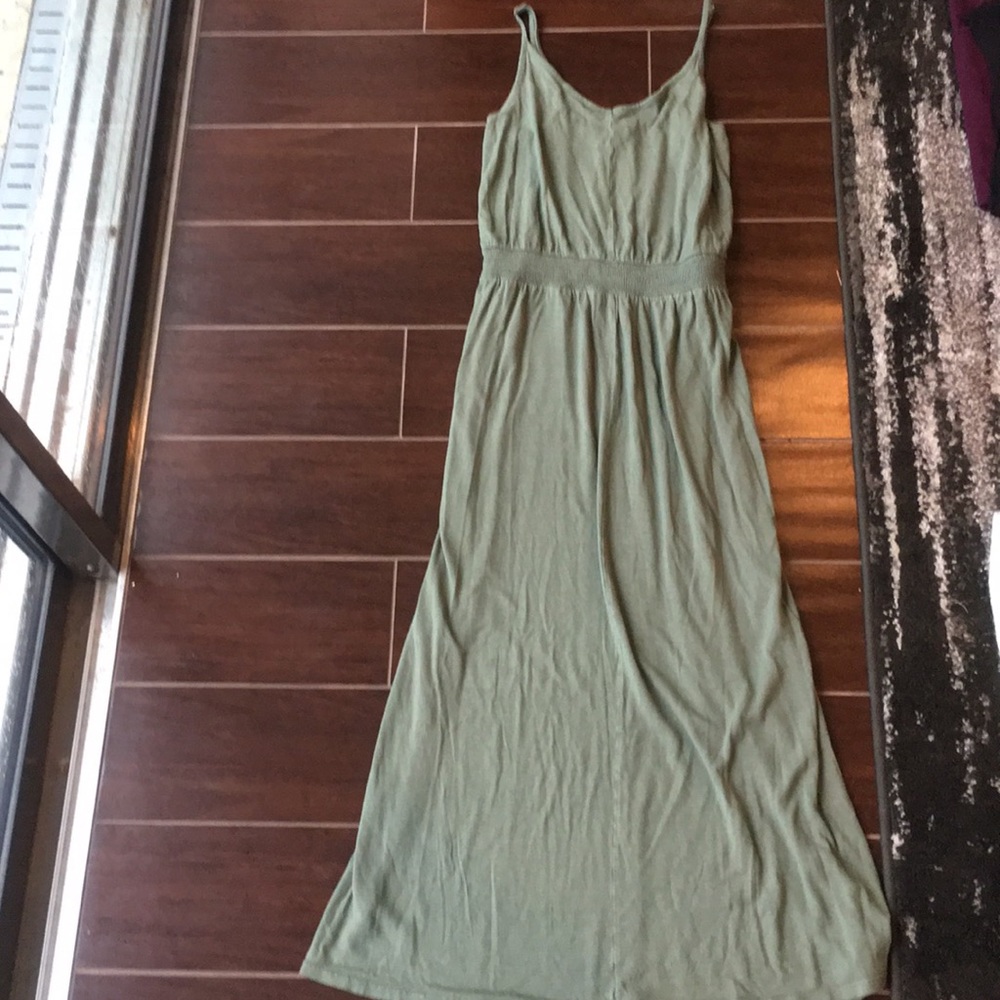 Old Navy Army Green Maxi Dress
